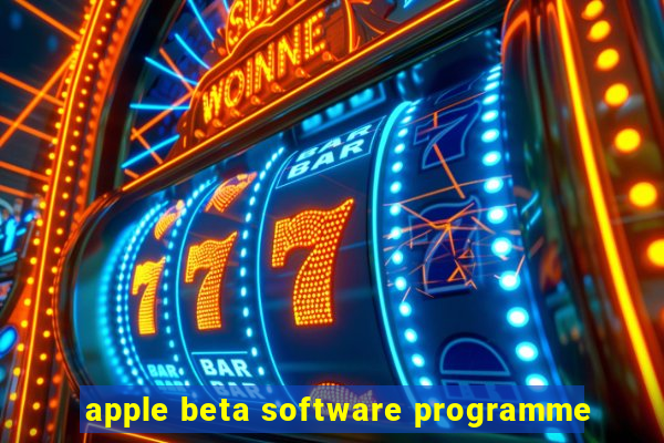 apple beta software programme